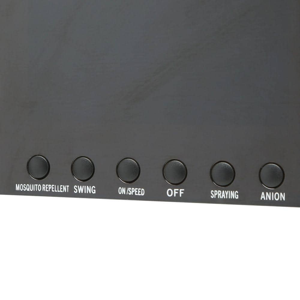 CoolZone 18 in. Oscillating Ultrasonic Dry Misting Fan with Bluetooth Technology and Built-In Speakers (2)