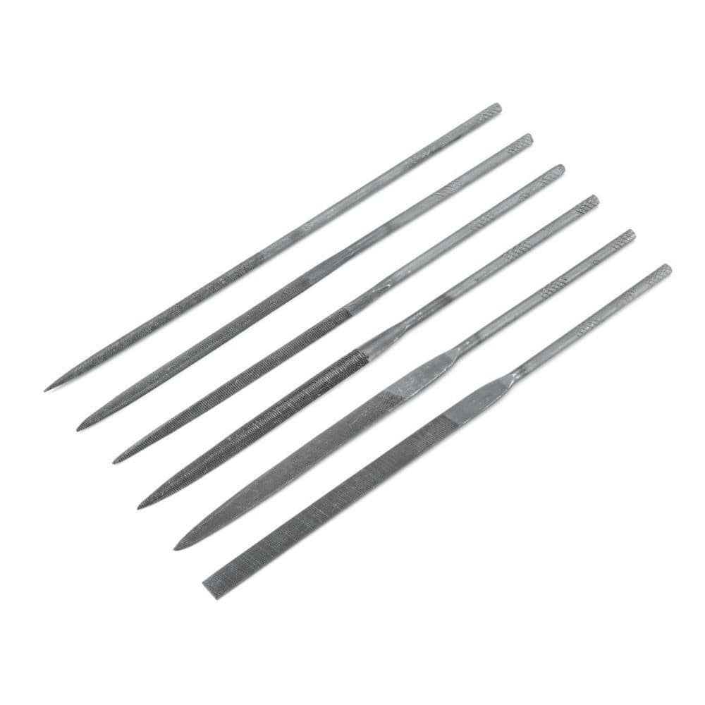 Crescent Nicholson 5-1/2 in. Assorted Hobby/Craft Mini File Set (6-Piece)
