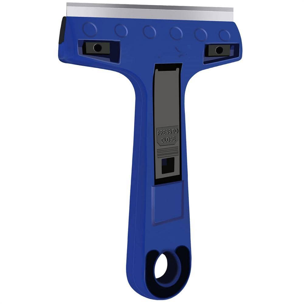 Dracelo 2 in. Metal Blade Paint Scraper with 10 Extra Replacement Metal Blades (2)