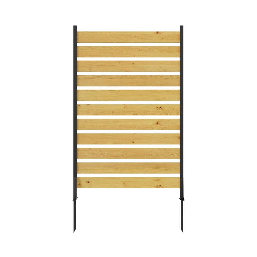maocao hoom 72.8"H x 38.5"W Outdoor Privacy Walls for Pool Equipment Enclosure, Trash Can Enclosures, Air Conditioner Fence, 1 Panel (1)