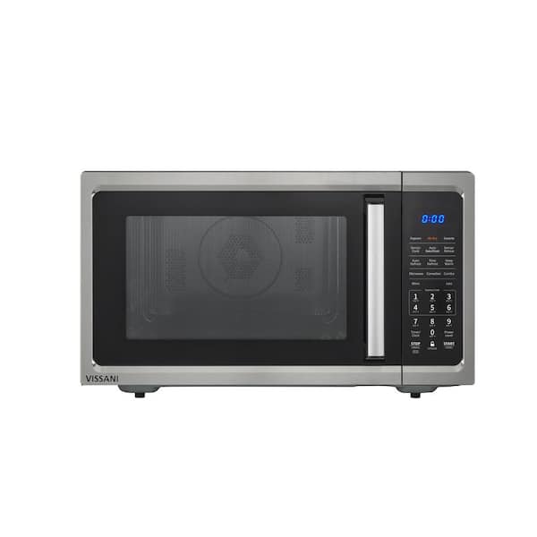 Vissani 1.5 cu. ft. 1000-Watt Countertop Microwave with Air Fry and Convection in Stainless Steel (2)