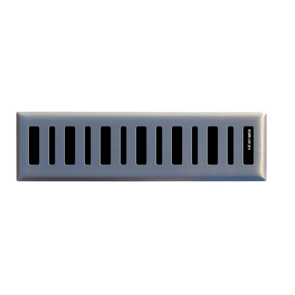Hampton Bay Contemporary 2 in. 12 in. Steel Floor Register