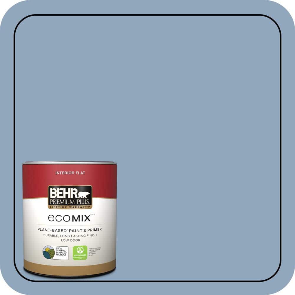 BEHR PREMIUM PLUS #PPU14-08 Paris Flat EcoMix Plant-Based & Primer (1)