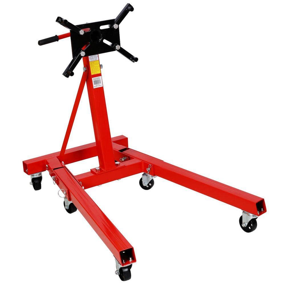 Miscool Ami 2000LB Folding Engine Stand with 360 Rotating Head Dolly Mover (1)
