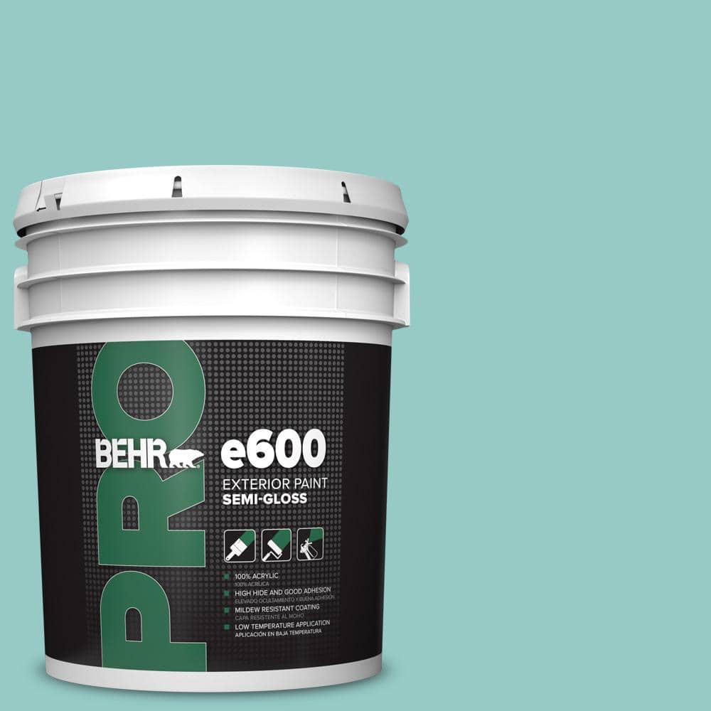 BEHR PRO 5 gal. #500D-4 Jamaica Bay Semi-Gloss Exterior Paint