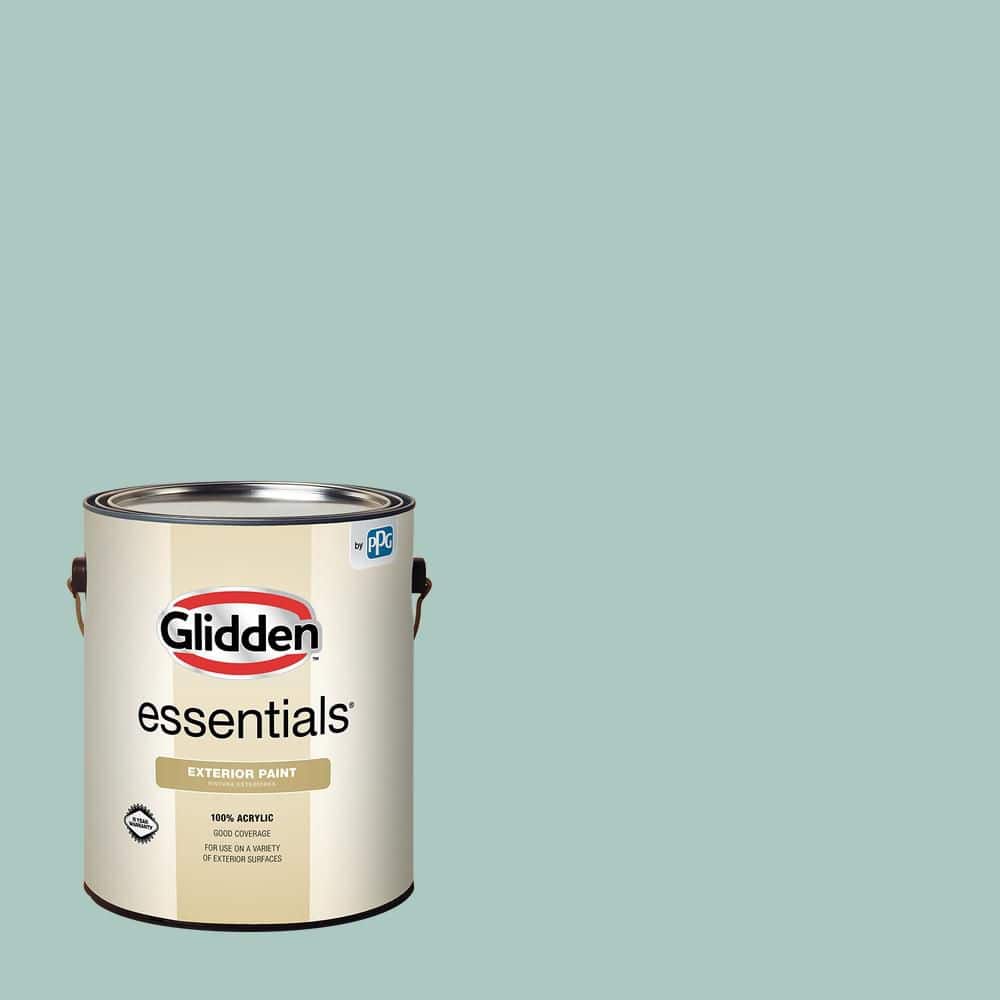 Glidden Essentials 1 gal. PPG1137-4 Copenhagen Semi-Gloss Exterior Paint