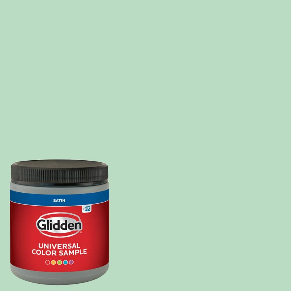 Glidden 8 oz. PPG1226-3 Sprite Twist Satin Interior Paint Sample