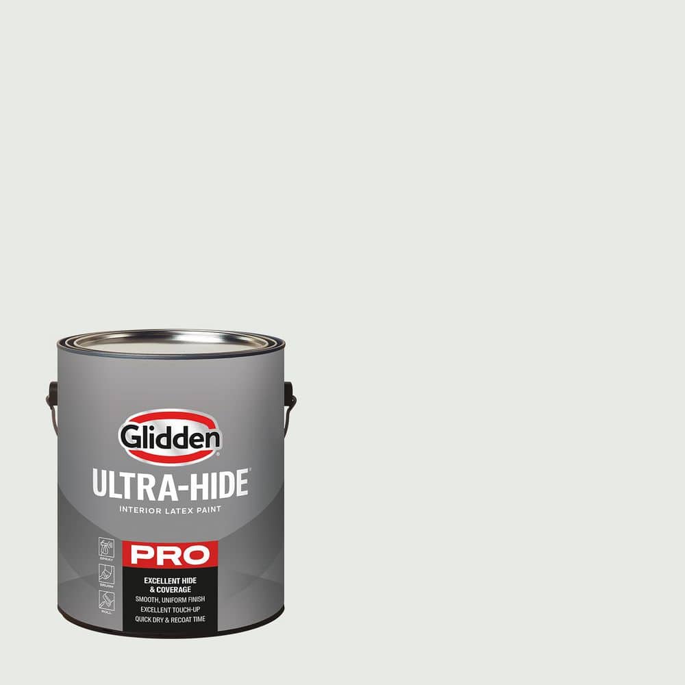 Glidden Ultra-Hide 1 gal. PPG1011-1 Pacific Pearl Semi-Gloss Interior Paint