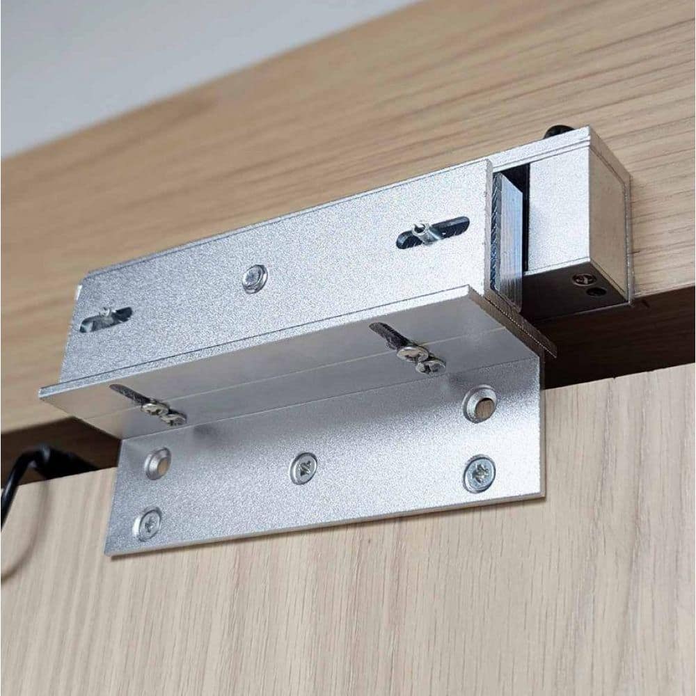 The Murphy Door Electromagnetic Lock with Biometric Fingerprint Scanner Keypad and Push Button access