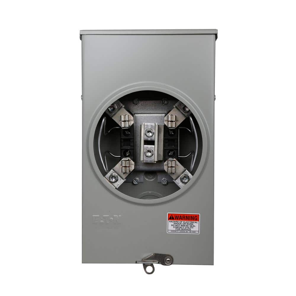 Eaton 200 Amp Overhead Ringless Horn Bypass Single Meter Socket-Duquesne Light