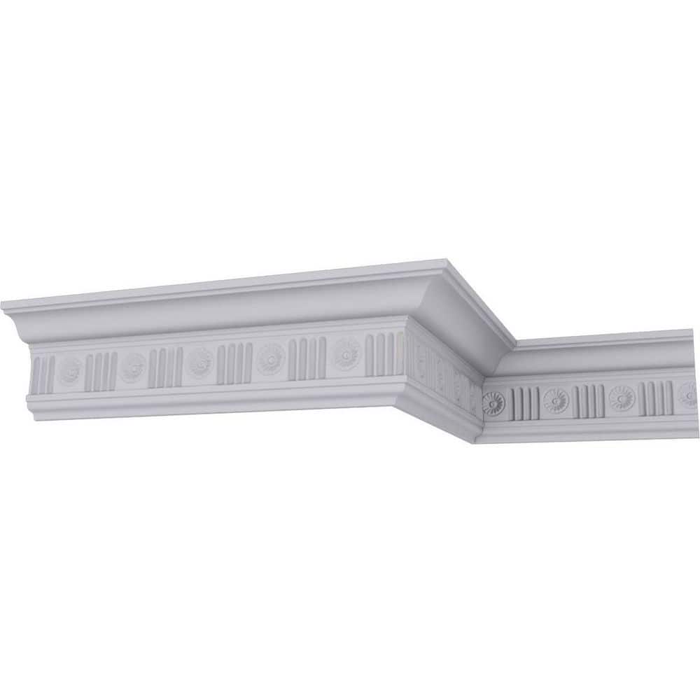 Ekena Millwork 1-5/8 in. x 2-5/8 in. x 94-1/2 in. Polyurethane Edwards Crown Moulding (1)