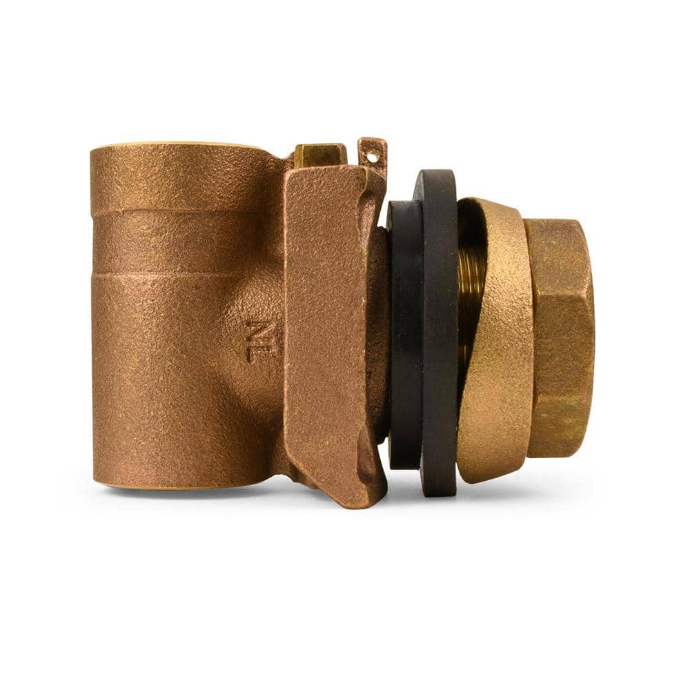 Everbilt 1 in. Brass Pitless Adapter Fitting (2)