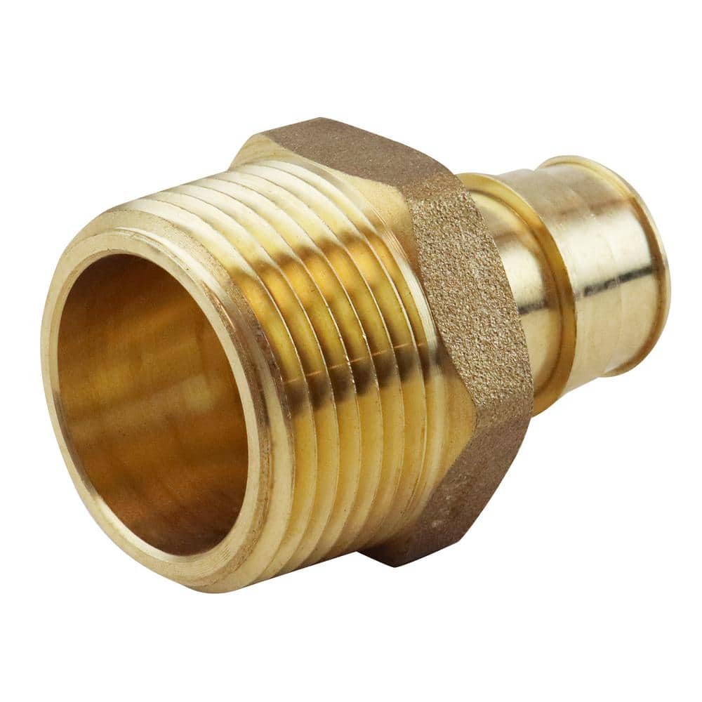 Apollo 3/4 in. Brass PEX-A Expansion Barb x 1 in. MNPT Male Adapter (4)