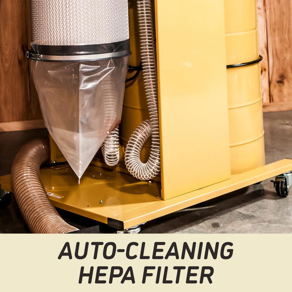 Powermatic PM2200 Cyclonic Dust Collector with HEPA Filter Kit (3)