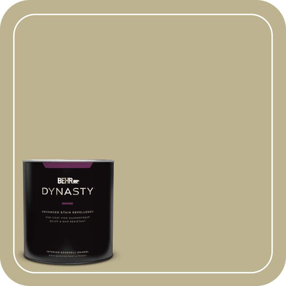BEHR DYNASTY 1 qt. #PPU9-10 Wasabi Powder Eggshell Enamel Interior Stain-Blocking Paint and Primer