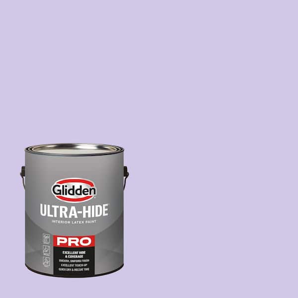 Glidden Ultra-Hide 1 gal. PPG1248-4 Lilac Breeze Ultra Flat Interior Paint (2)