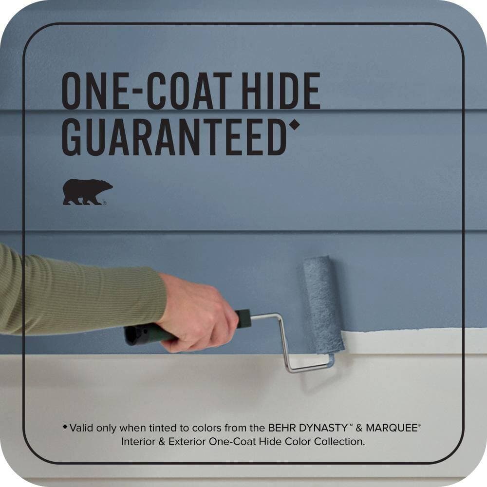 BEHR MARQUEE 1 gal. #S510-5 Skinny Jeans Satin Enamel Exterior Paint & Primer (3)