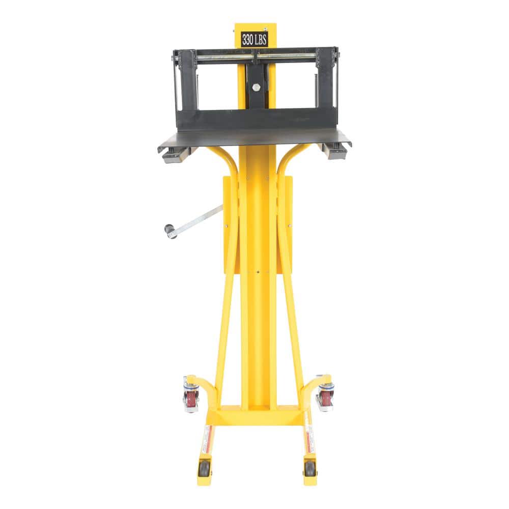 Vestil 330 lb. Capacity 23 in. x 59 in. Portable Hand Winch Lifter (3)