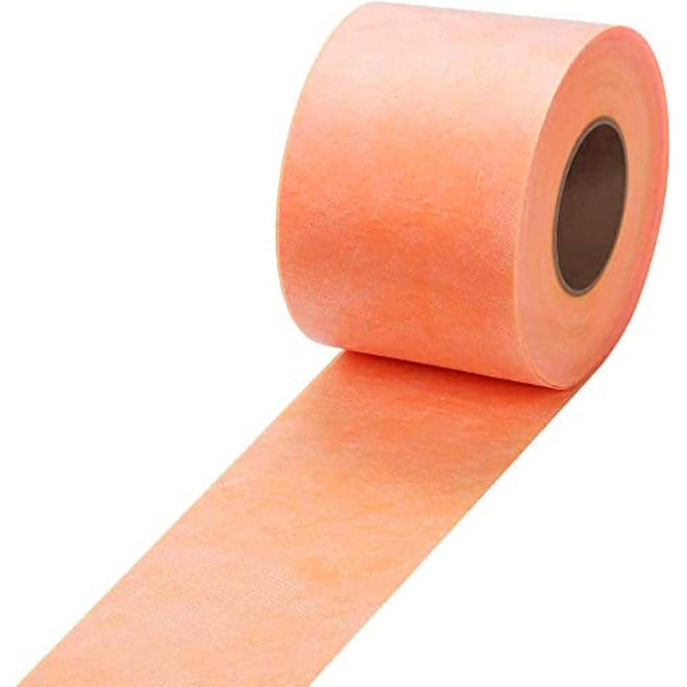 Unbranded Waterproofing Membrane Band Roll 30Mils Thick 5 in. x 98.5 ft. Tile Underlayment Polyethylene Fabric for Walls Floors (1)