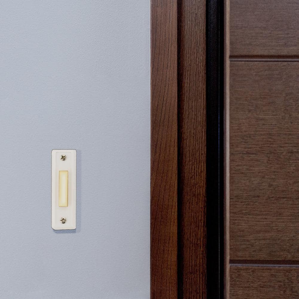 Newhouse Hardware Hardwired Chime Kit with 16-Volt/30VA Transformer and Surface-Mount White Button (2)
