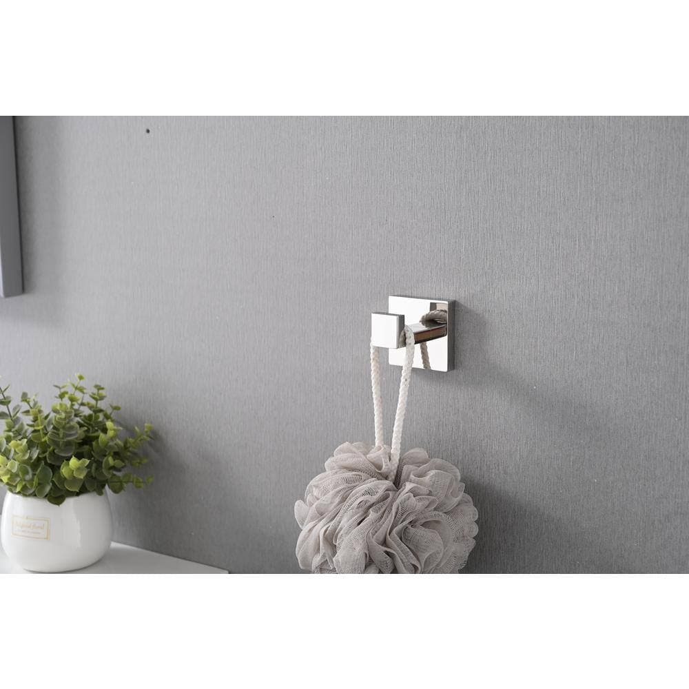 Flynama 6 -Piece Bath Hardware Set with Mounting Hardware in Chrome (2)
