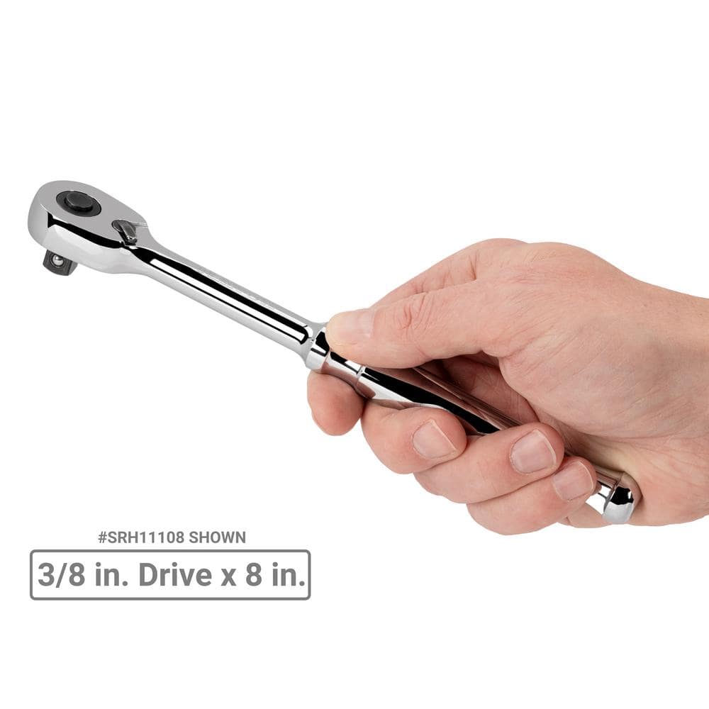 TEKTON 1/4,3/8,1/2 in. Drive Quick-Release Ratchet and Breaker Bar Set (15-Piece) (3)
