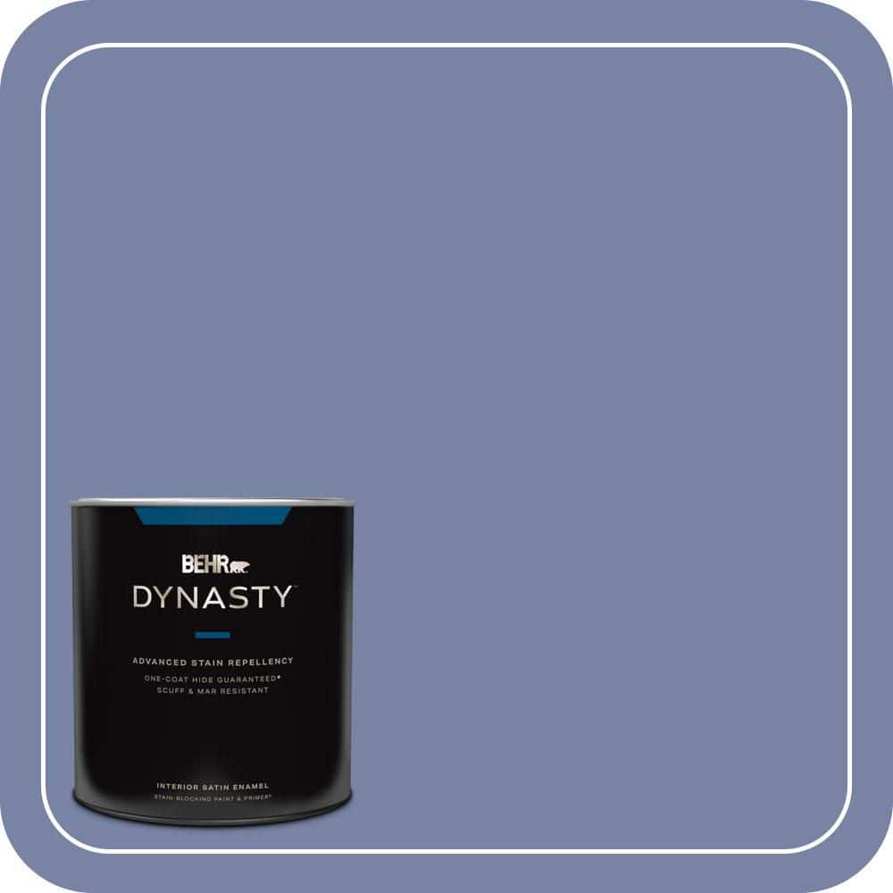 BEHR DYNASTY 1 qt. #620D-5 Romanesque Satin Enamel Interior Stain-Blocking Paint & Primer