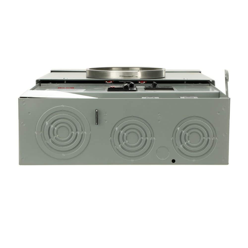 Midwest Electric Products 100 Amp 6-Space 12-Circuit Main Breaker Overhead Ring Type Metered Temporary Power Panel (M138CB2033) (2)