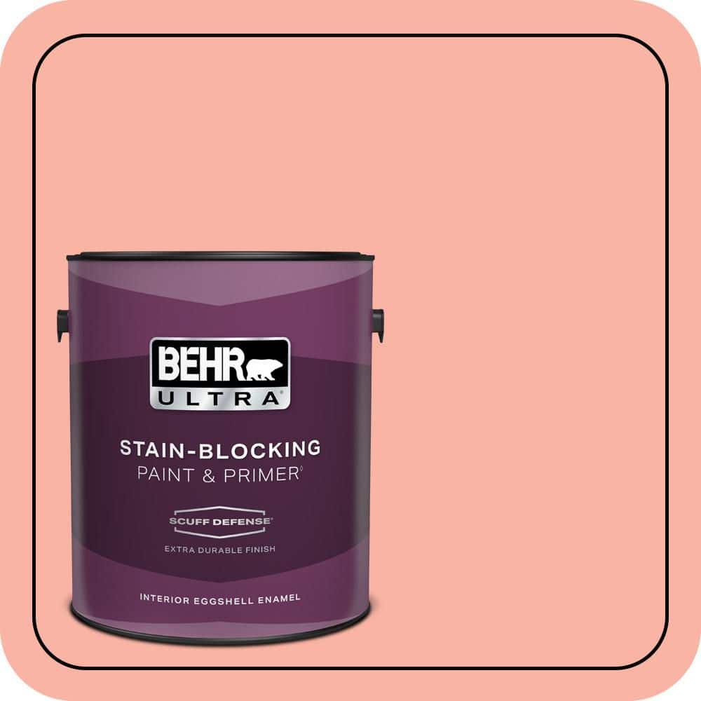 BEHR PREMIUM PLUS #180A-3 Just Blush Enamel Low Odor & Primer (1)