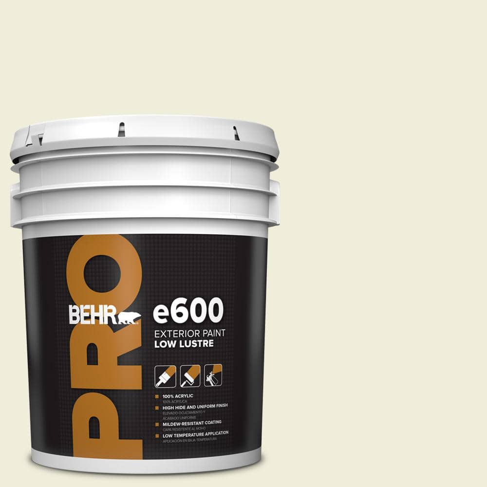 BEHR PRO 5 gal. #S340-1 Lychee Low Luster Exterior Paint
