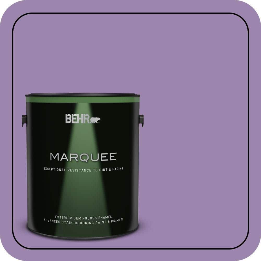 BEHR MARQUEE 1 gal. #M570-5 Celeb City Semi-Gloss Enamel Exterior Paint & Primer