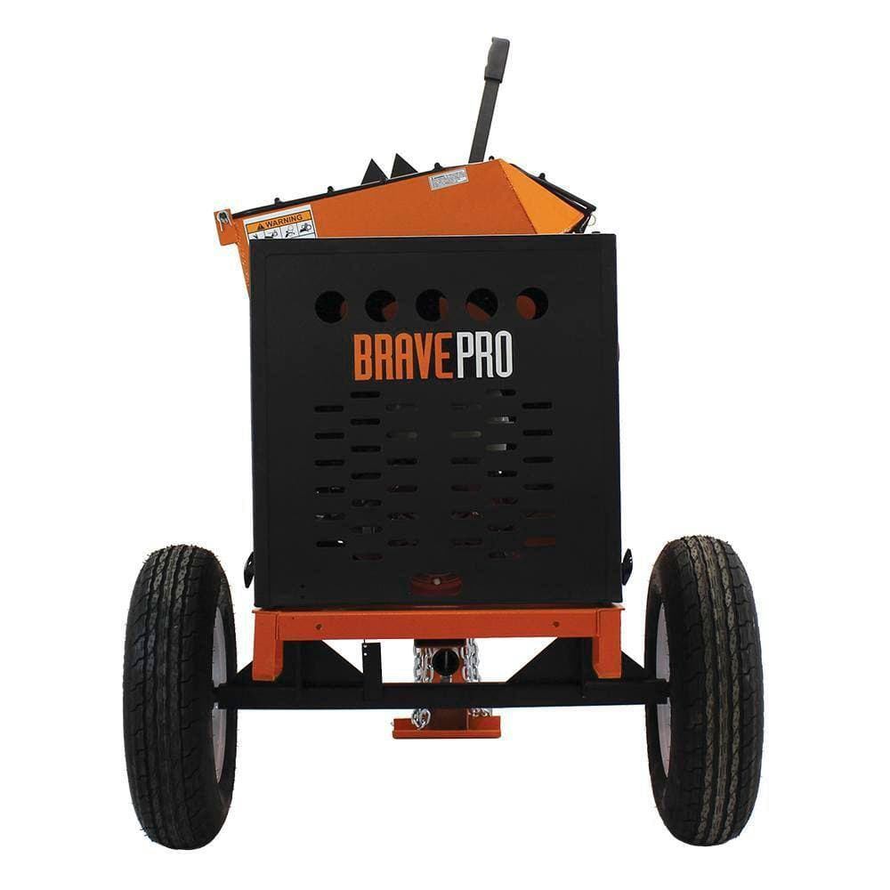 Brave 76 in. x 45 in. : Mortar Mixer : 6 Cu. Ft. Steel Drum : GX240 (2)