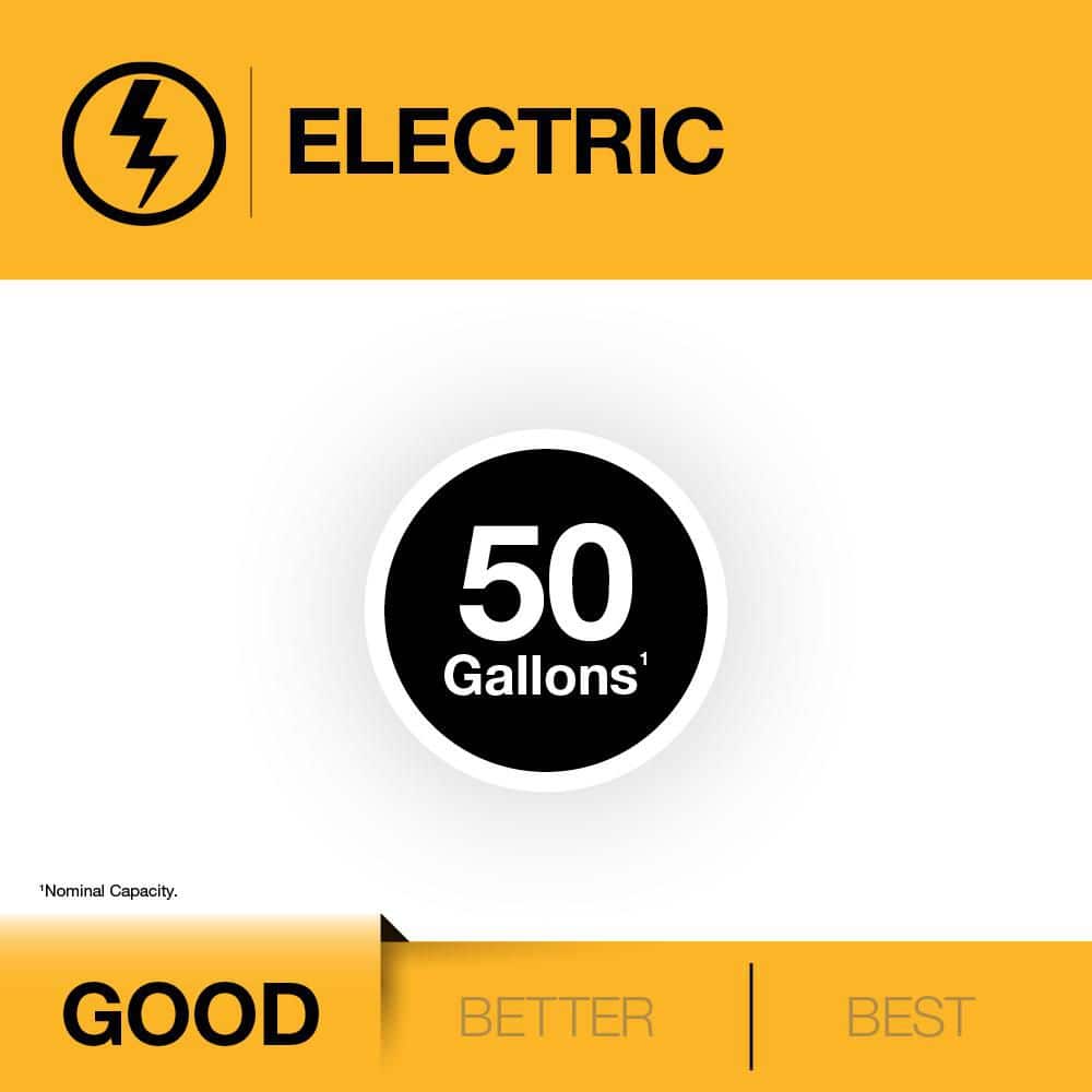 Rheem Performance Tall 4500-Watt Double Element Demand Response Ready Electric Water Heater with 6-Year Warranty (2)