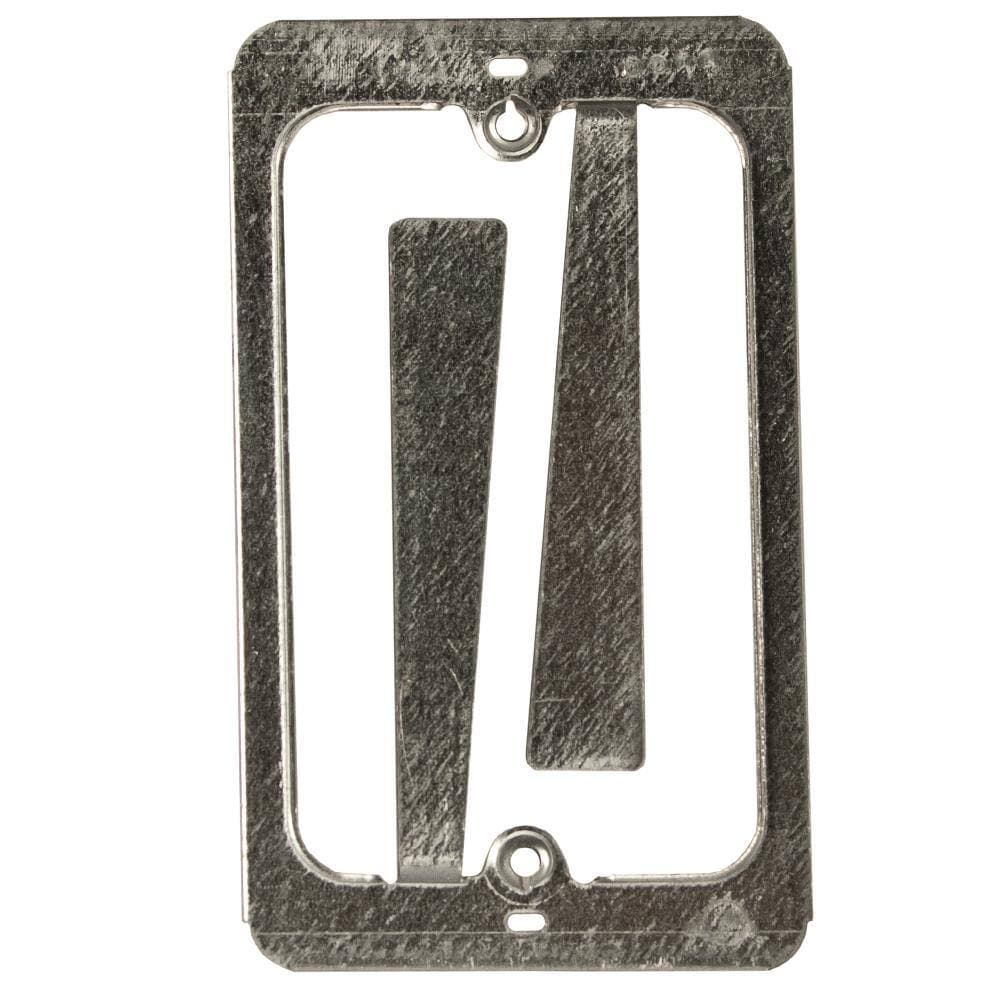 RACO 4-1/4 in. L x 2-1/2 in. W Single-Gang Low-Voltage Device Mounting Bracket, 2-pack (3)