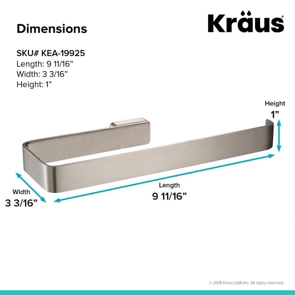 KRAUS Stelios Bathroom Towel Ring (3)