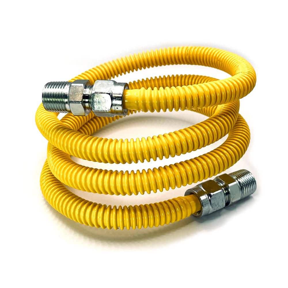 Everbilt 1/2 in. MIP x 1/2 in. MIP x 60 in. Gas Connector (1/2 in. OD)(53,200 BTU)