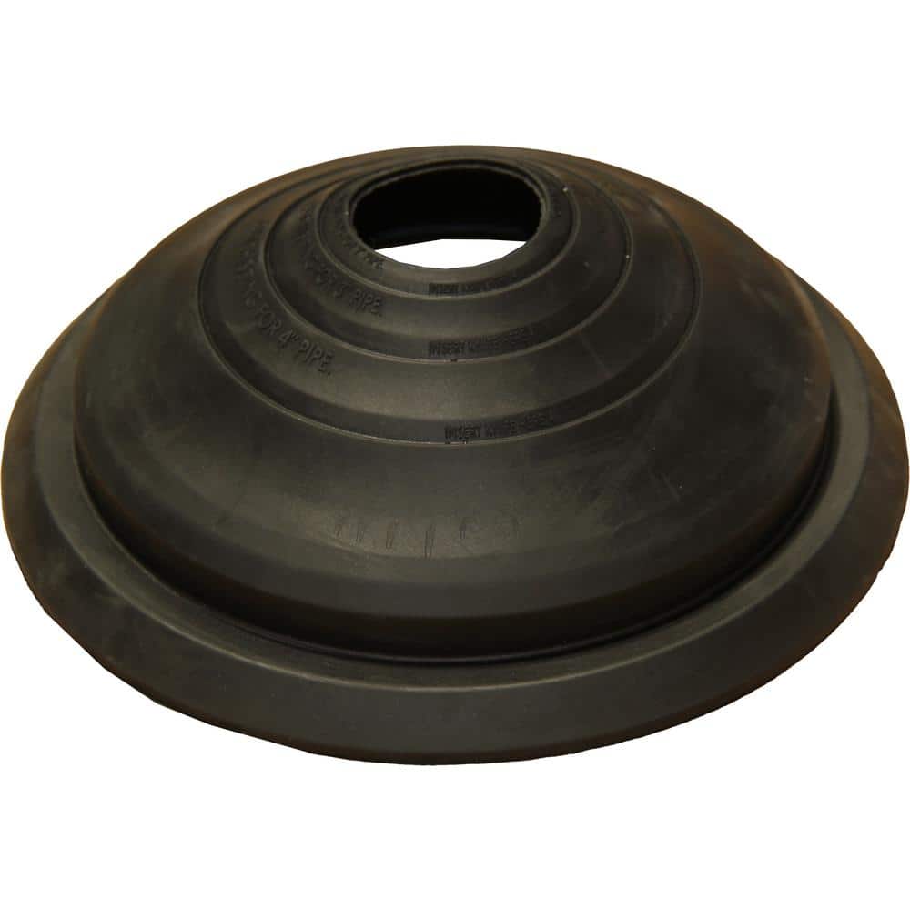 Gibraltar Building Products 6.75 in. Rain Repair Roof Collar Flashing with 1-1/4 in. x 4 in. Adjustable Diameter (1)