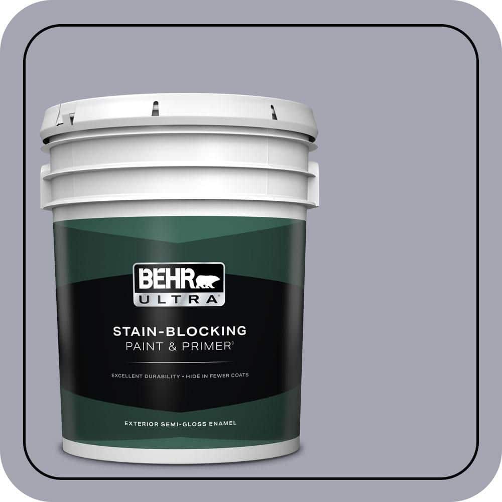 BEHR ULTRA 5 gal. #T12-3 Canyon Sunset Semi-Gloss Enamel Exterior Paint & Primer