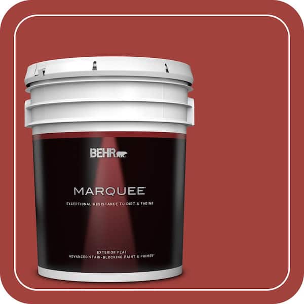 BEHR PREMIUM PLUS #HDC-SM16-12 Tomato Slices Enamel Low Odor & Primer (4)