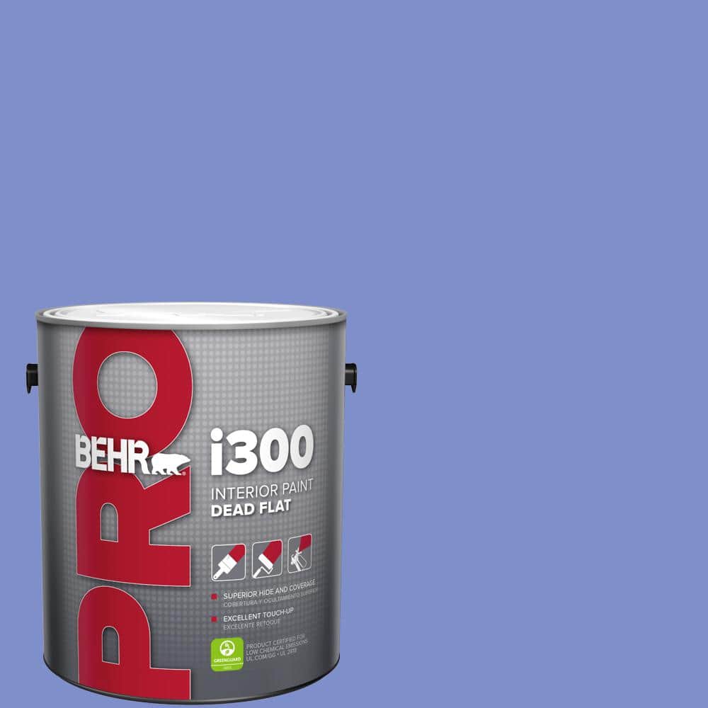 BEHR PRO 1 gal. #P540-5 Pansy Garden Dead Flat Interior Paint