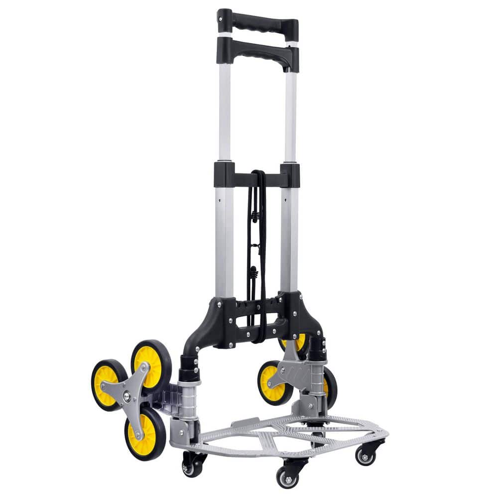 mount-it! 154 lbs. Capacity Folding Stair Climbing Hand Truck