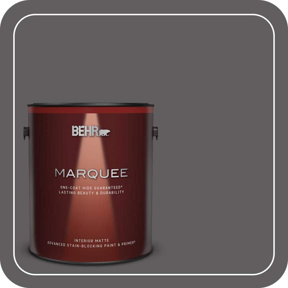 BEHR MARQUEE 1 gal. #T17-10 Shades On Matte Interior Paint & Primer