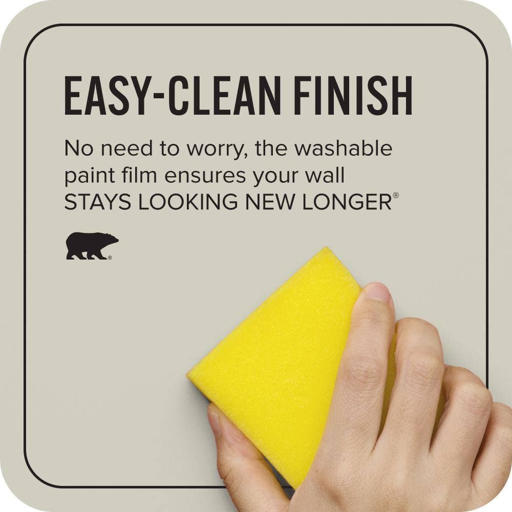 BEHR ULTRA 1 gal. #N350-2 Sawgrass Extra Durable Flat Interior Paint & Primer (4)
