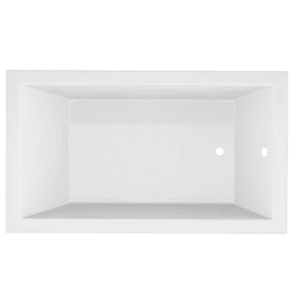 Universal Tubs DTHDX 66 in. x 36 in. Rectangular Soaking Bathtub with Reversible Drain in White (3)