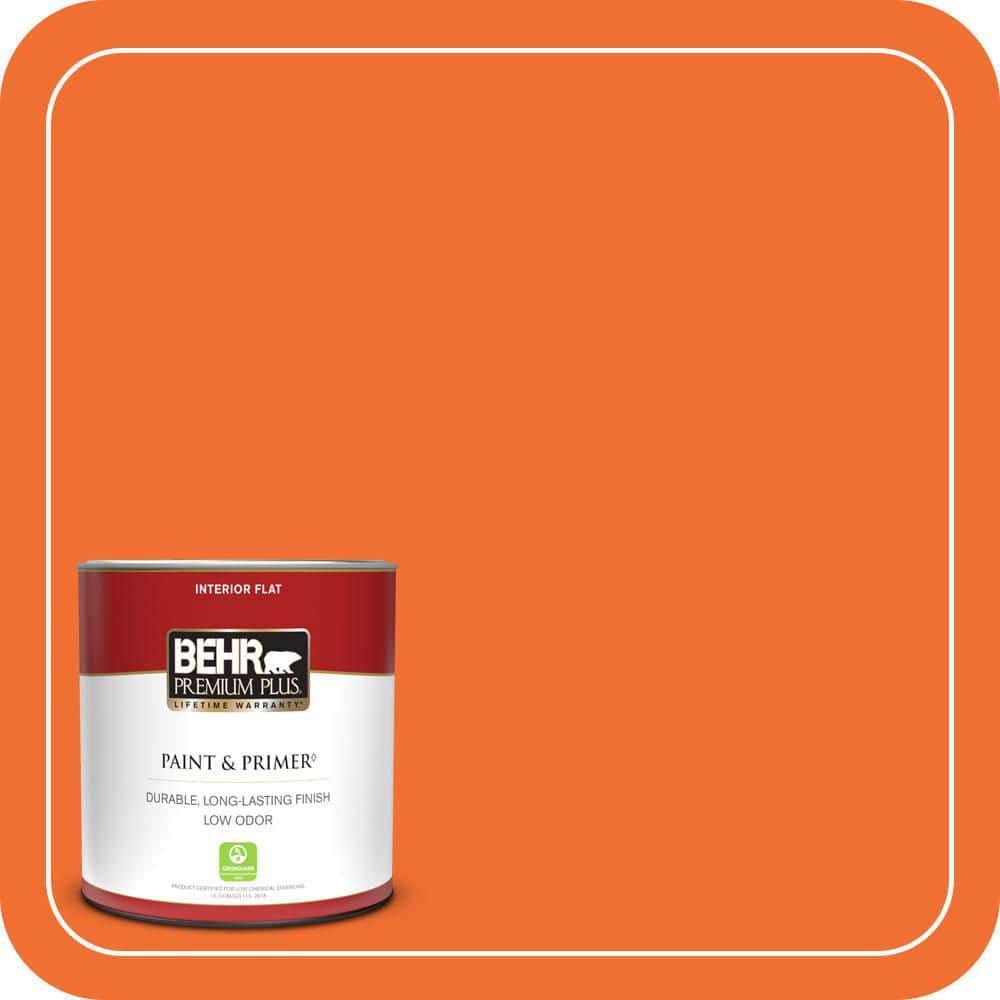 BEHR PREMIUM PLUS #S-G-240 Dragon Fire Enamel Low Odor & Primer