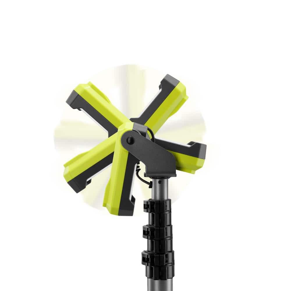 RYOBI ONE+ 18V Cordless Hybrid LED Tripod Stand Light (Tool Only) (4)