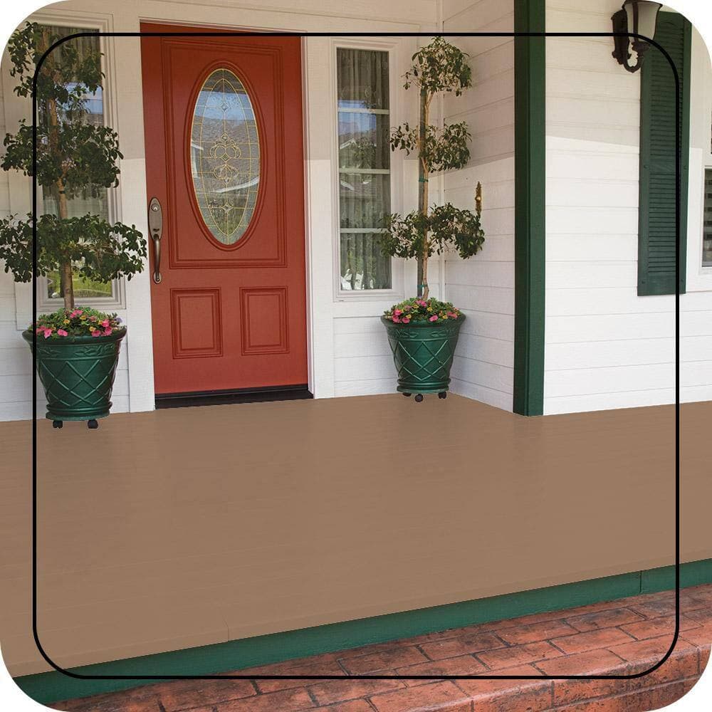 BEHR PREMIUM #S240-5 Low-Lustre Enamel Interior/Exterior Porch and Patio Floor Paint (2)
