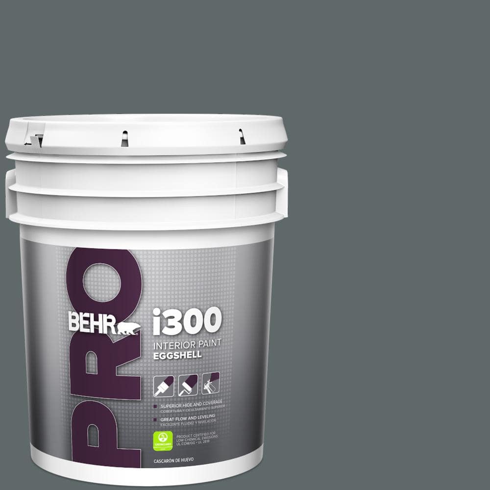 BEHR PRO 5 gal. #730F-6 Amphibian Eggshell Interior Paint