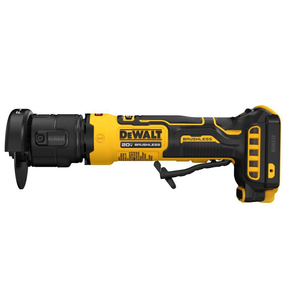 DEWALT ATOMIC 20V MAX Lithium-Ion Cordless Brushless 3 in. Cut-Off Tool with 4.0 Ah and 5.0 Ah Batteries and Charger (2)