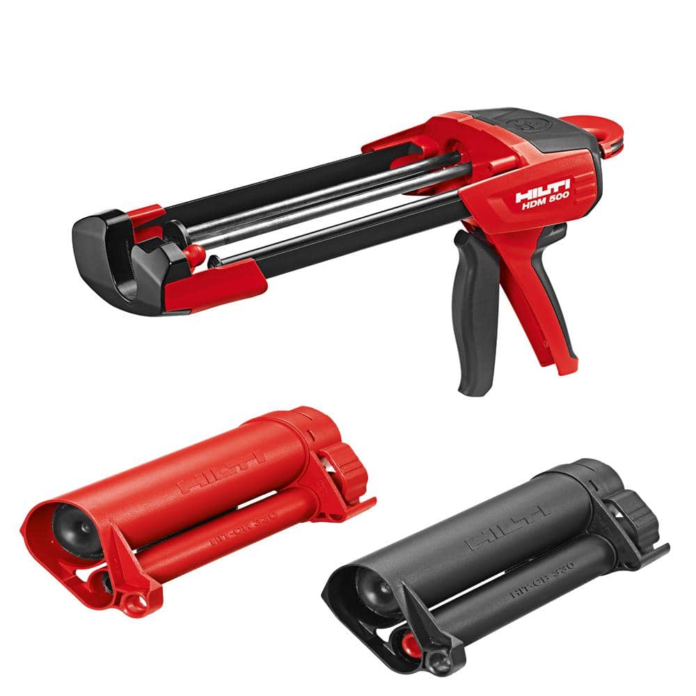 Hilti HDM 500 Manual Anchor Adhesive Dispenser with HIT-CR 500 and HIT-CB (1)